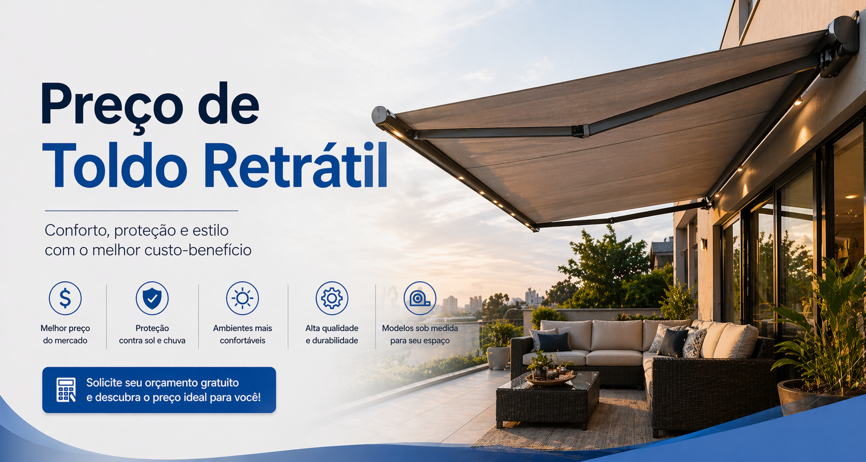 Preço de Toldo Retrátil