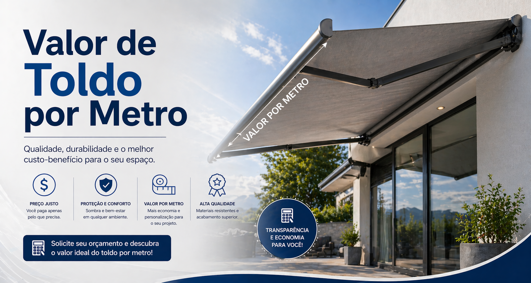 Valor de Toldo por Metro