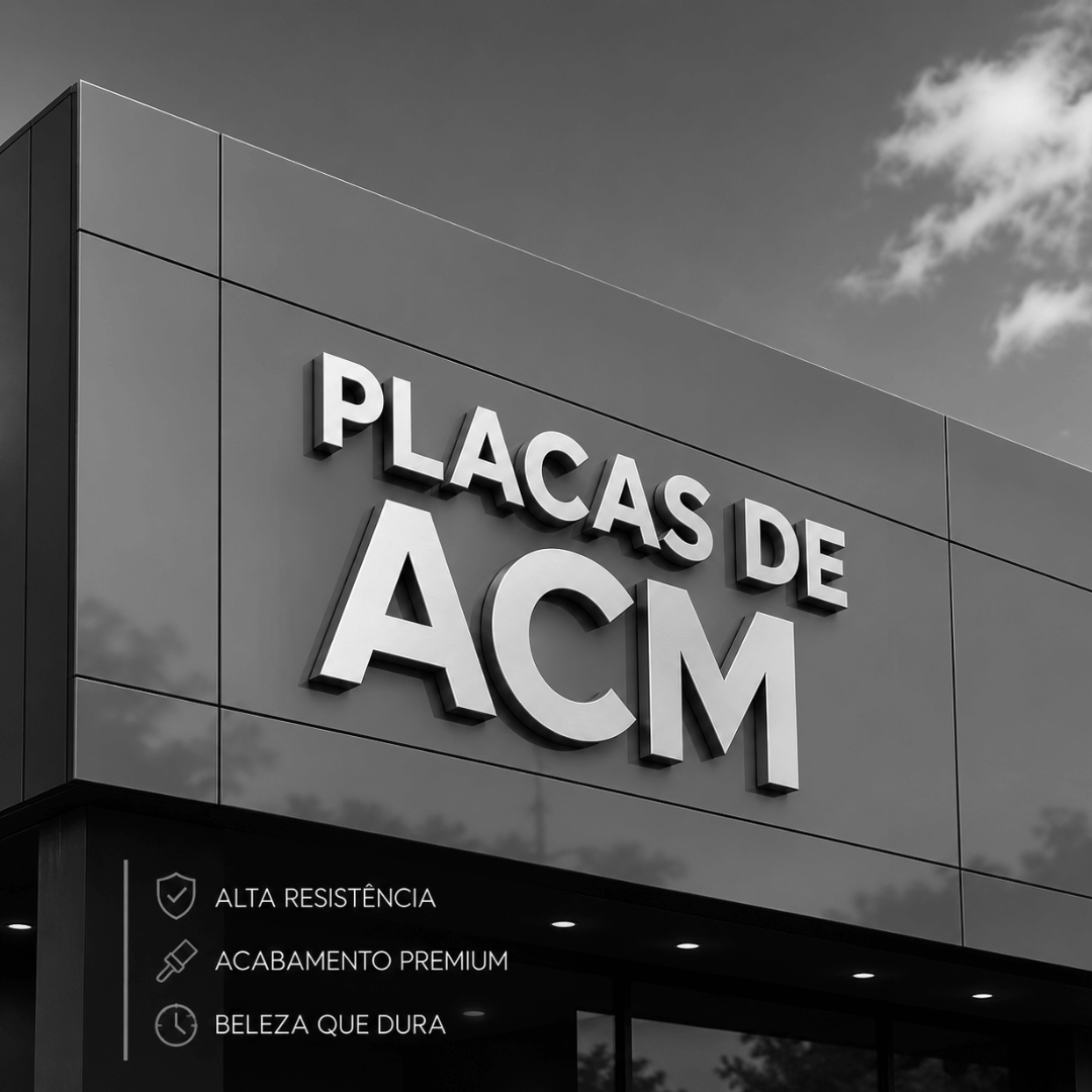 Placas de ACM em Vila Velha | Fachadas e Lojas