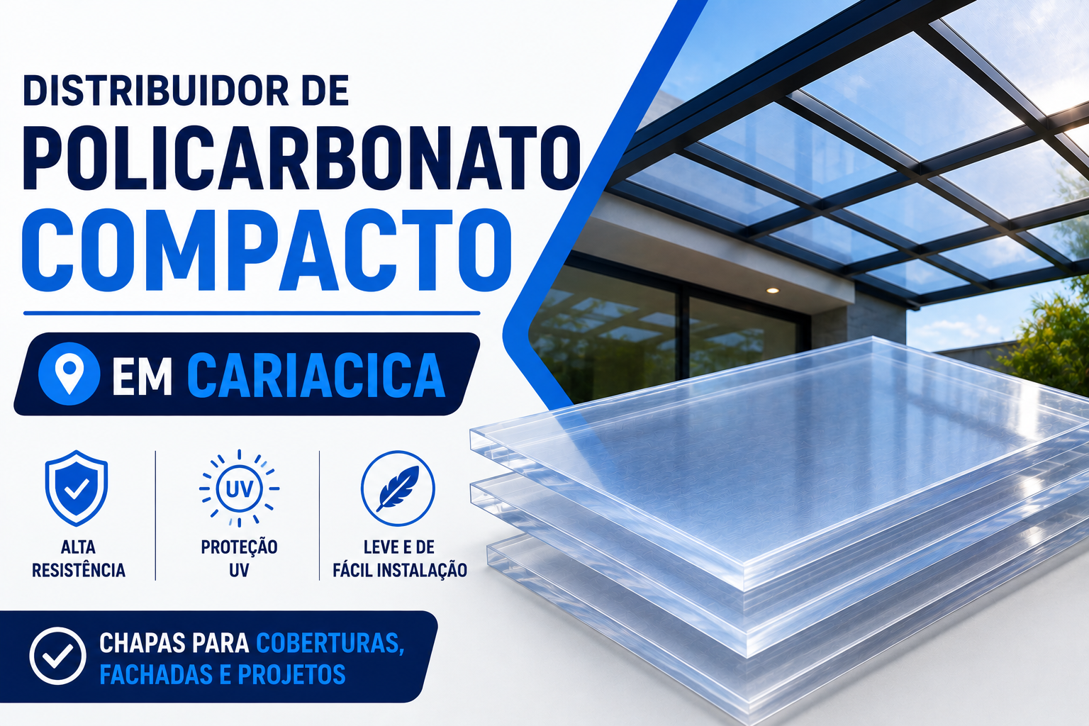 Distribuidor de Policarbonato Compacto em Cariacica