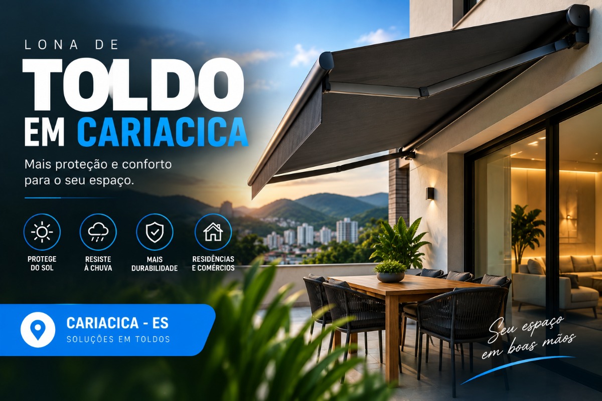 Lona de Toldo em Cariacica | Residencial e Comercial