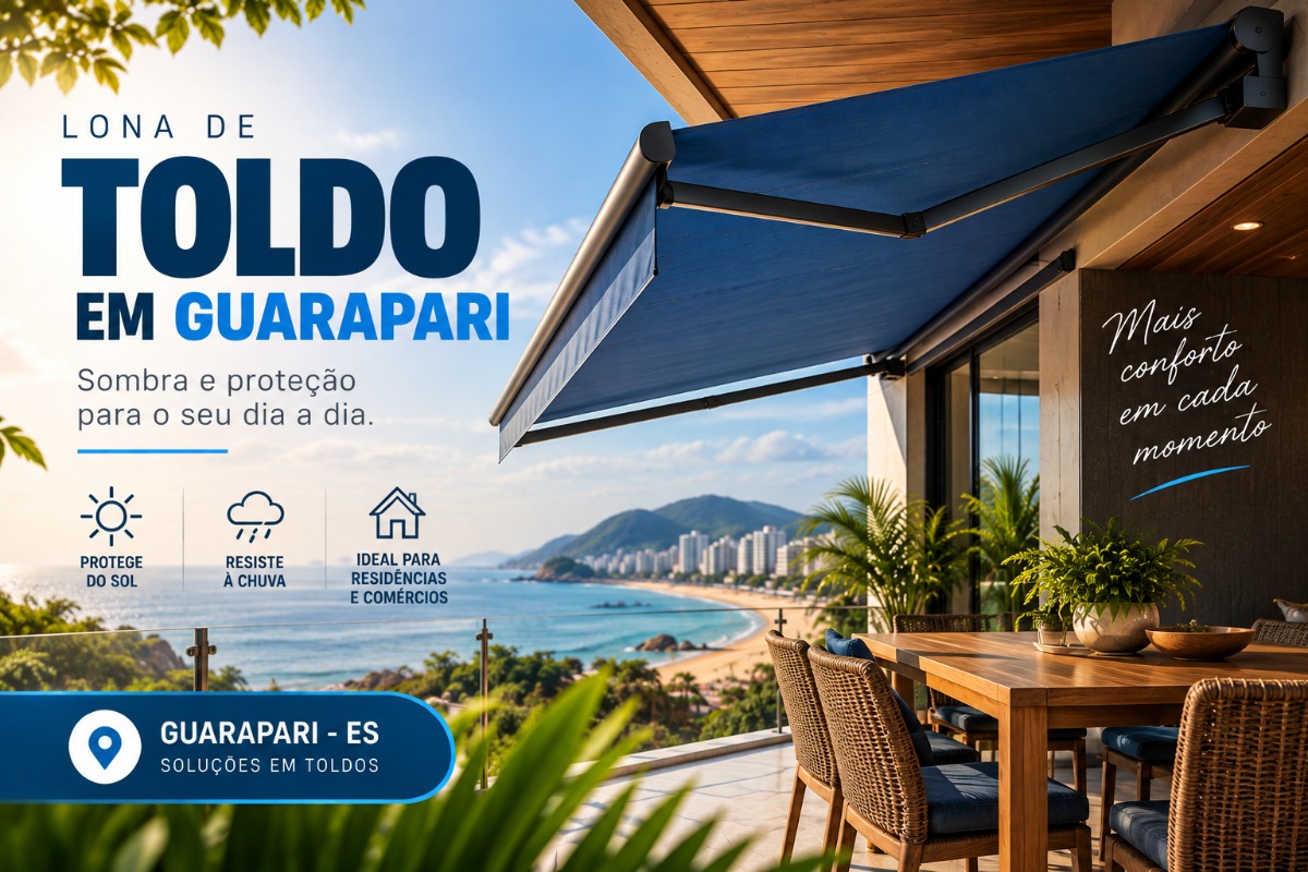 Lona de Toldo em Guarapari | Residencial e Comercial