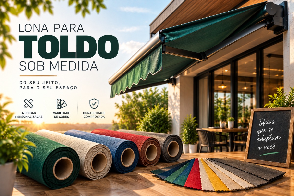 Lona para Toldo Sob Medida | Cobertura para Cada Projeto