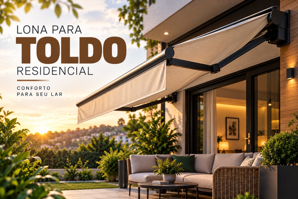 Lona para Toldo Residencial | Proteção para Áreas Externas